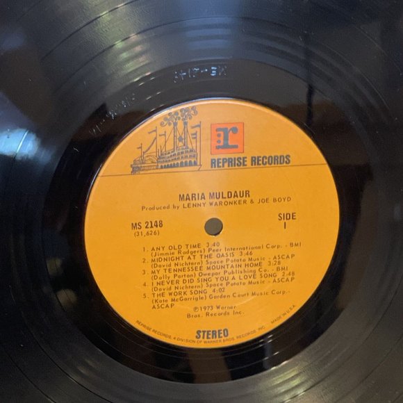 Maria Muldaur Maria Muldaur (Vinyl, 1973) Reprise MS 2148 VG LP Record Album - Picture 7 of 9